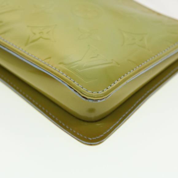 LOUIS VUITTON Monogram Vernis Lexington Pouch Baby Blue M91011 LV Auth 42544 - Picture 9 of 16